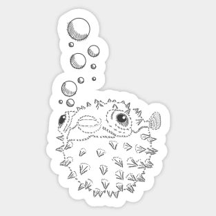 Pufferfish Sticker